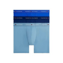 боксерки,мъжко,бельо,tommy,hilfiger,um0um03878,boxers,3,units,blue,(noble,blue,brisk,blue,preppy,navy)
