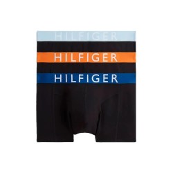 Боксерки Tommy hilfiger UM0UM03886 Trunk boxers 3 units - Black (Black / Autumn Orange / Sky Blue / Opul Blue) боксерки,мъжко,бельо,tommy,hilfiger,um0um03886,trunk,boxers,3,units,black,(black,autumn,orange,sky,blue,opul,blue)
