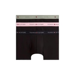 боксерки,мъжко,бельо,tommy,hilfiger,um0um03890,trunk,boxers,3,units,black,(black,utility,sage,black,bonita,pink)