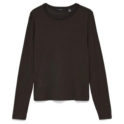 тениска,мъжки,тениски,дамски,тениски,vero,moda,ada,long,sleeve,t,shirt,brown,(chocolate,torte)