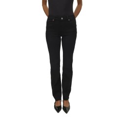 Дънки Vero moda Flash LI140 Straight Fit jeans - Black (Black) дънки,мъжки,панталони,дамски,панталони,vero,moda,flash,li140,straight,fit,jeans,black,(black)