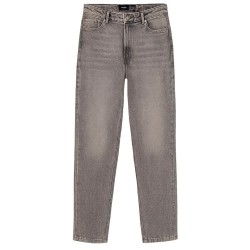Дънки Vero moda Nickie Mom Fit high waist jeans - Grey (Medium Grey Denim / Detail Ra226) дънки,мъжки,панталони,дамски,панталони,vero,moda,nickie,mom,fit,high,waist,jeans,grey,(medium,grey,denim,detail,ra226)