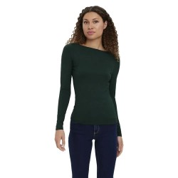 Тениска Vero moda Panda Modal long sleeve T-shirt - Green (Pine Grove) тениска,мъжки,тениски,дамски,тениски,vero,moda,panda,modal,long,sleeve,t,shirt,green,(pine,grove)