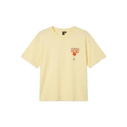 тениска,мъжки,тениски,дамски,тениски,vero,moda,paulina,thea,short,sleeve,t,shirt,yellow,(french,vanilla,print,sunshine,spritz)