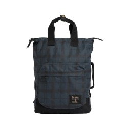 Раница Barbour UBA0714 backpack - Black (Navy Tartan) раница,раници,barbour,uba0714,backpack,black,(navy,tartan)