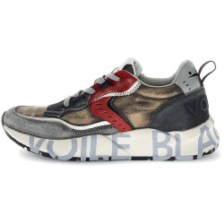 Маратонки Voile blanche CLUB01 trainers - Brown (Anthracite) маратонки,мъжки,маратонки,дамски,маратонки,voile,blanche,club01,trainers,brown,(anthracite)