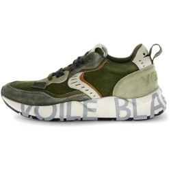 Маратонки Voile blanche CLUB01 trainers - Green (Khaki) маратонки,мъжки,маратонки,дамски,маратонки,voile,blanche,club01,trainers,green,(khaki)