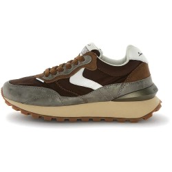 Маратонки Voile blanche Qwark Hype trainers - Brown (Pewter) маратонки,мъжки,маратонки,дамски,маратонки,voile,blanche,qwark,hype,trainers,brown,(pewter)