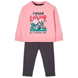 Анцуг Boboli 324122 tracksuit - Pink (Hortensia) анцуг,детски,анцузи,boboli,324122,tracksuit,pink,(hortensia)