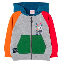 Яке Boboli 504133 jacket - Grey (Grey) яке,мъжки,якета,дамски,якета,и,палта,boboli,504133,jacket,grey,(grey)