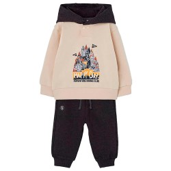 Анцуг Boboli 534091 tracksuit - Beige (Crème) анцуг,детски,анцузи,boboli,534091,tracksuit,beige,(crème)