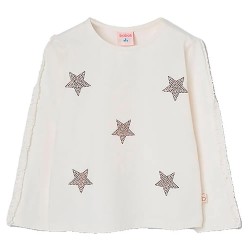 Тениска Boboli 784021 long sleeve T-shirt - Beige (Off White) тениска,мъжки,тениски,дамски,тениски,boboli,784021,long,sleeve,t,shirt,beige,(off,white)