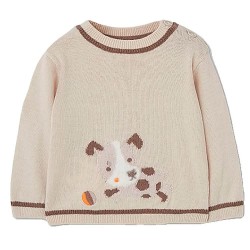 Блуза Boboli 804192 sweater - Beige (Crème) блуза,мъжки,пуловери,дамски,пуловери,boboli,804192,sweater,beige,(crème)