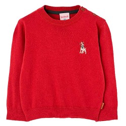 Блуза Boboli 824026 sweater - Red (Berry) блуза,мъжки,пуловери,дамски,пуловери,boboli,824026,sweater,red,(berry)
