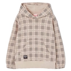 суичър,детски,блузи,boboli,854063,hoodie,beige,(print)