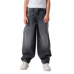 Дънки Name it Bella Barrel Fit jeans - Grey (Medium Grey Denim) дънки,мъжки,панталони,дамски,панталони,name,it,bella,barrel,fit,jeans,grey,(medium,grey,denim)