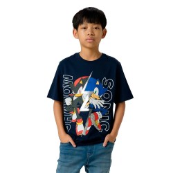 Тениска Name it Julle Sonic short sleeve T-shirt - Blue (Navy Blazer) тениска,мъжки,тениски,дамски,тениски,name,it,julle,sonic,short,sleeve,t,shirt,blue,(navy,blazer)