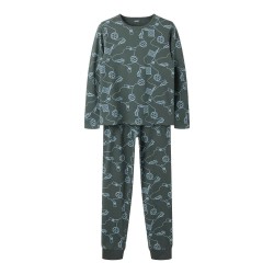 Пижама Name it Kick Off long sleeve pyjama - Green (Urban Chic) пижама,детски,пижами,name,it,kick,off,long,sleeve,pyjama,green,(urban,chic)