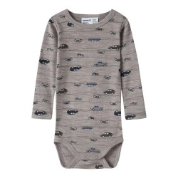 Name it Wang Long Sleeve Body - Grey (Satellite / AOP Highway) детски,облекла,за,момчета,name,it,wang,long,sleeve,body,grey,(satellite,aop,highway)