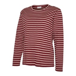 тениска,мъжки,тениски,дамски,тениски,mamalicious,amila,vita,maternity,long,sleeve,t,shirt,red,(windsor,wine,stripes,snow,white)