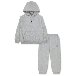 Converse kids 6CK114 set - Grey (Light Gray Heather) детски,екипи,детски,облекла,за,момчета,converse,kids,6ck114,set,grey,(light,gray,heather)