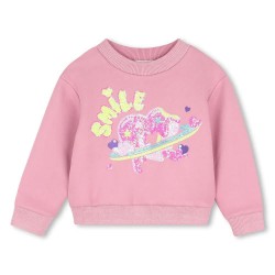 Блуза Billieblush U22568 sweatshirt - Pink (Love Potion) блуза,детски,блузи,billieblush,u22568,sweatshirt,pink,(love,potion)