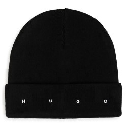 Юношеска шапка HUGO G01305 junior beanie - Black (Black) юношеска,шапка,всички,шапки,hugo,g01305,junior,beanie,black,(black)