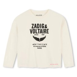 Тениска Zadig & voltaire X60797 long sleeve T-shirt - Beige (Raw) тениска,мъжки,тениски,дамски,тениски,zadig,&,voltaire,x60797,long,sleeve,t,shirt,beige,(raw)
