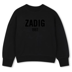 Блуза Zadig & voltaire X60799 sweatshirt - Black (Black) блуза,детски,блузи,zadig,&,voltaire,x60799,sweatshirt,black,(black)