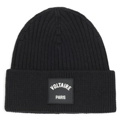 Юношеска шапка Zadig & voltaire X60884 junior beanie - Black (Black) юношеска,шапка,всички,шапки,zadig,&,voltaire,x60884,junior,beanie,black,(black)