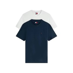 тениска,мъжки,тениски,дамски,тениски,tommy,jeans,dm0dm20687,short,sleeve,t,shirt,2,units,blue,(dark,night,navy,ecru,c1g)
