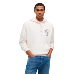 суичър,мъжки,пуловери,tommy,jeans,dm0dm23129,hoodie,beige,(ancient,white)