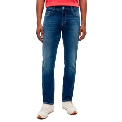 Дънки Tommy jeans DM0DM23395 jeans - Blue (Denim Dark) дънки,мъжки,панталони,дамски,панталони,tommy,jeans,dm0dm23395,jeans,blue,(denim,dark)
