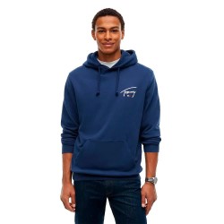 Суичър Tommy jeans DM0DM23587 hoodie - Blue (Basic Navy) суичър,мъжки,пуловери,tommy,jeans,dm0dm23587,hoodie,blue,(basic,navy)
