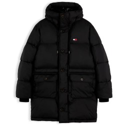 Палто Tommy jeans DM0DM23730 coat - Black (Black) палто,мъжки,якета,tommy,jeans,dm0dm23730,coat,black,(black)