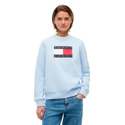 Блуза Tommy jeans DW0DW22564 sweatshirt - Blue (Kingly Blue) блуза,дамски,блузи,tommy,jeans,dw0dw22564,sweatshirt,blue,(kingly,blue)