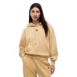 Суичър Tommy jeans DW0DW23296 hoodie - Beige (Sunday Pastry) суичър,дамски,блузи,tommy,jeans,dw0dw23296,hoodie,beige,(sunday,pastry)