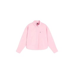 Риза с дълъг ръкав Tommy jeans DW0DW23339 long sleeve shirt - Pink (Pink Sugar) риза,с,дълъг,ръкав,дамски,ризи,мъжки,ризи,tommy,jeans,dw0dw23339,long,sleeve,shirt,pink,(pink,sugar)