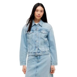 Яке Tommy jeans DW0DW23471 jacket - Blue (Denim Light) яке,мъжки,якета,дамски,якета,и,палта,tommy,jeans,dw0dw23471,jacket,blue,(denim,light)