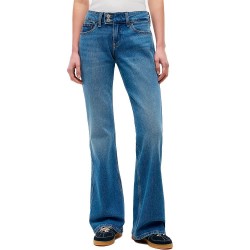 Дънки Tommy jeans DW0DW23476 low waist jeans - Blue (Denim Medium) дънки,мъжки,панталони,дамски,панталони,tommy,jeans,dw0dw23476,low,waist,jeans,blue,(denim,medium)