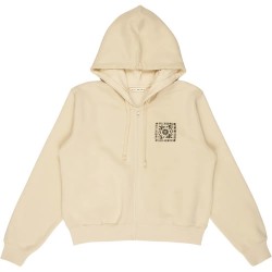 Блуза Billabong Always Looking full zip sweatshirt - Beige (White Cap) блуза,дамски,блузи,billabong,always,looking,full,zip,sweatshirt,beige,(white,cap)