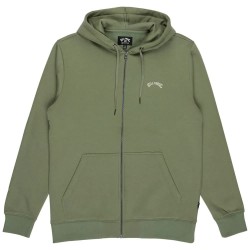 блуза,мъжки,пуловери,billabong,arch,full,zip,sweatshirt,green,(sea,spray)