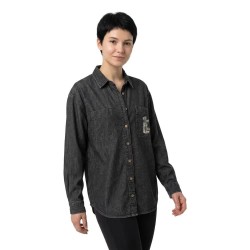 Риза с дълъг ръкав Billabong Down The Coast long sleeve shirt - Black (Black Rinse) риза,с,дълъг,ръкав,дамски,ризи,мъжки,ризи,billabong,down,the,coast,long,sleeve,shirt,black,(black,rinse)