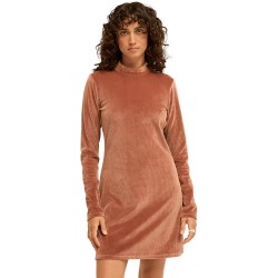 рокля,дамски,поли,и,рокли,billabong,everleigh,mock,dress,brown,(brownstone)
