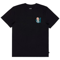Тениска Billabong Evil Twin short sleeve T-shirt - Black (Black) тениска,мъжки,тениски,дамски,тениски,billabong,evil,twin,short,sleeve,t,shirt,black,(black)