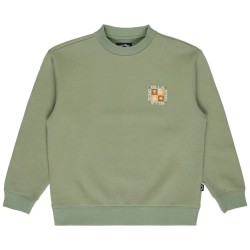 блуза,детски,блузи,billabong,foundation,sweatshirt,green,(sea,spray)
