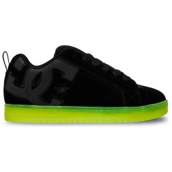 обувки,мъжки,маратонки,дамски,маратонки,dc,shoes,court,graffik,trainers,black,(black,lime)