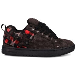 обувки,мъжки,маратонки,дамски,маратонки,dc,shoes,court,graffik,trainers,black,(black,red,black)