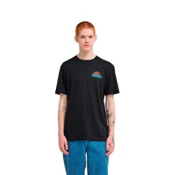 Тениска Element Sound Waves short sleeve T-shirt - Black (Flint Black) тениска,мъжки,тениски,дамски,тениски,element,sound,waves,short,sleeve,t,shirt,black,(flint,black)