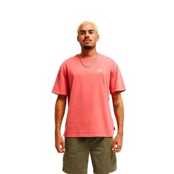 Тениска Quiksilver Bob Marley Zion short sleeve T-shirt - Pink (Mineral Red) тениска,мъжки,тениски,дамски,тениски,quiksilver,bob,marley,zion,short,sleeve,t,shirt,pink,(mineral,red)